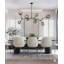 Lustre linéaire 8 lumières Transitional-2029957781