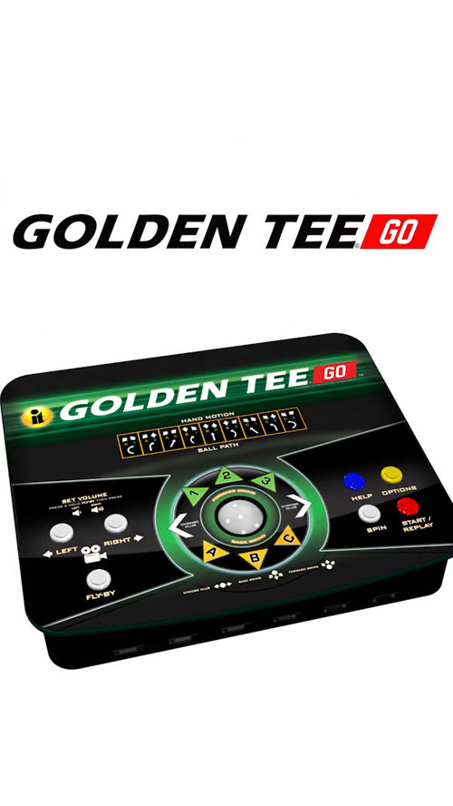 Golden Tee Go Portable Golf Game V2 For Sale