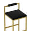 Ensemble de 2 chaises de salle à manger rembourrées à hauteur de comptoir-674890849-674890850