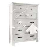 Milk Street Hudson 5 Drawer Chest (Fossil)