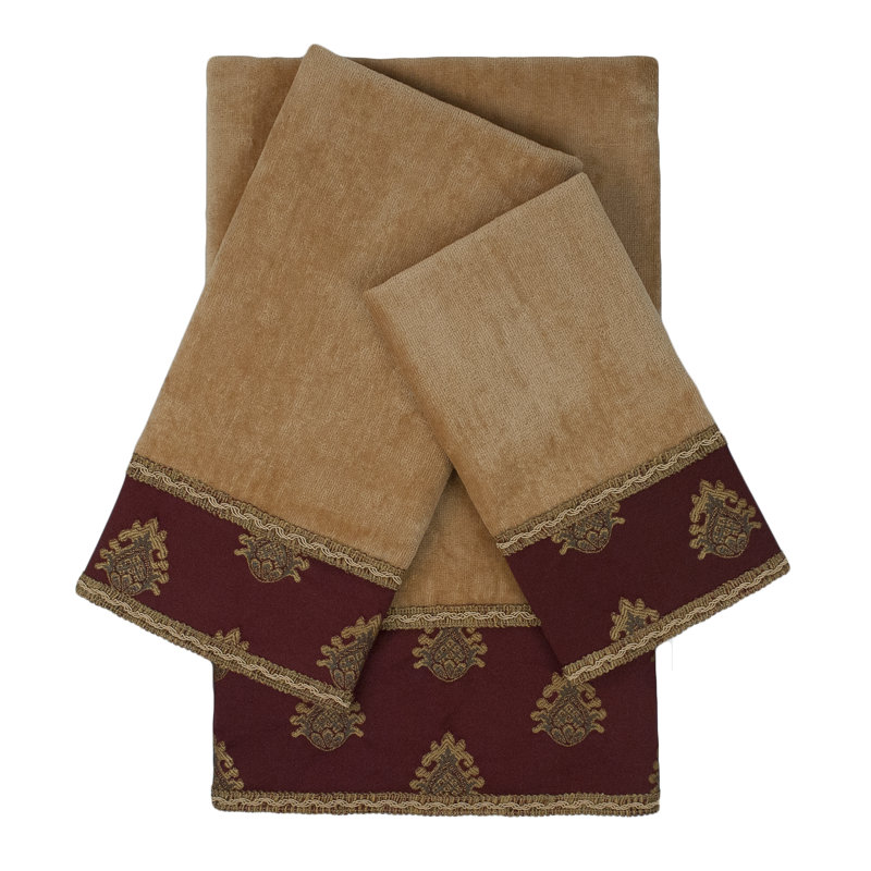 Melbourne Cotton Mulit-Size Set, Nugget/Burgundy