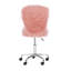 Chaise de travail en fausse fourrure Aikens-1658299567