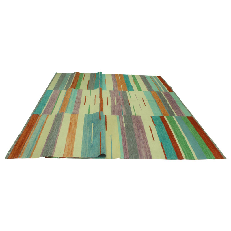 Brannick Wool Striped Indoor Rug