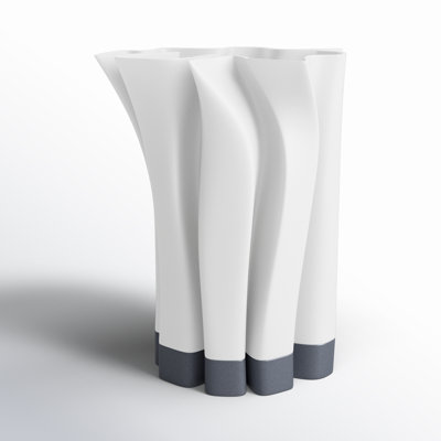 Lampe de table moderne à DEL à intensité variable en plastique PLA 13,5 "Flame Teagan