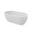  63" x 31" Freestanding Terrazzo Bathtub Solid Surface Soaking Tub-107134572