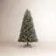 Sapin de Noël givré pré-éclairé-1668136586
