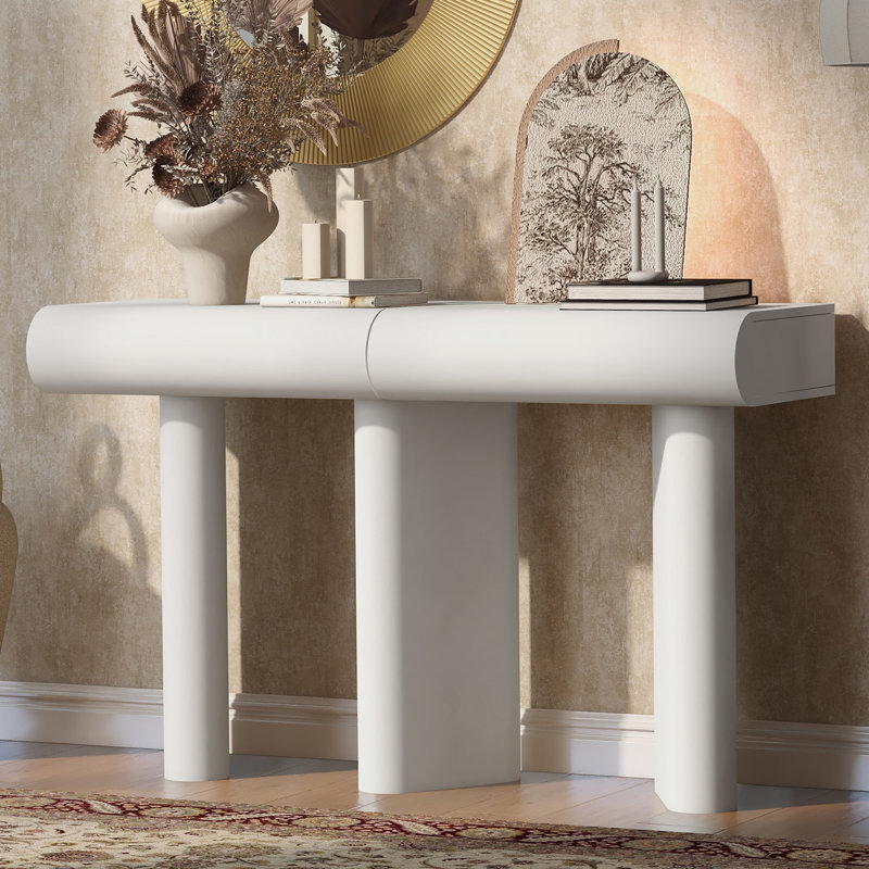 Gregary 47.6'' Console Table, White