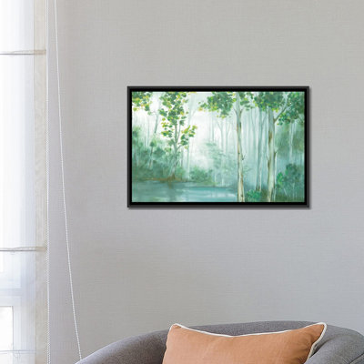« nage » sur toile