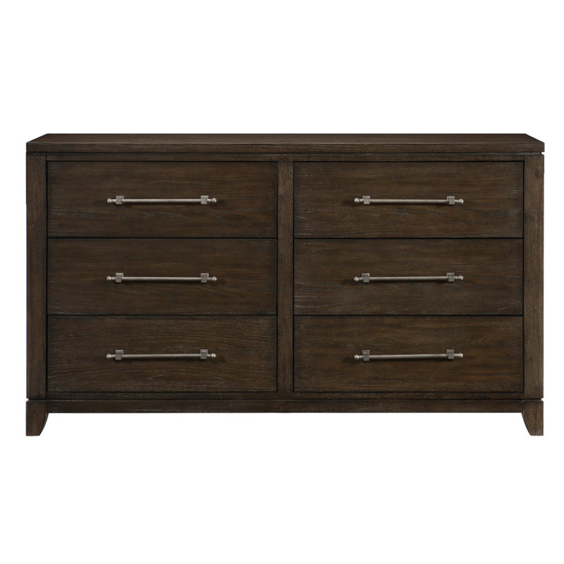 Commode double 5 tiroirs Mabton