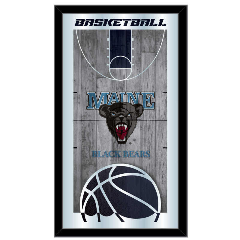 « basket mirror », impression encadrée NCAA, Maine