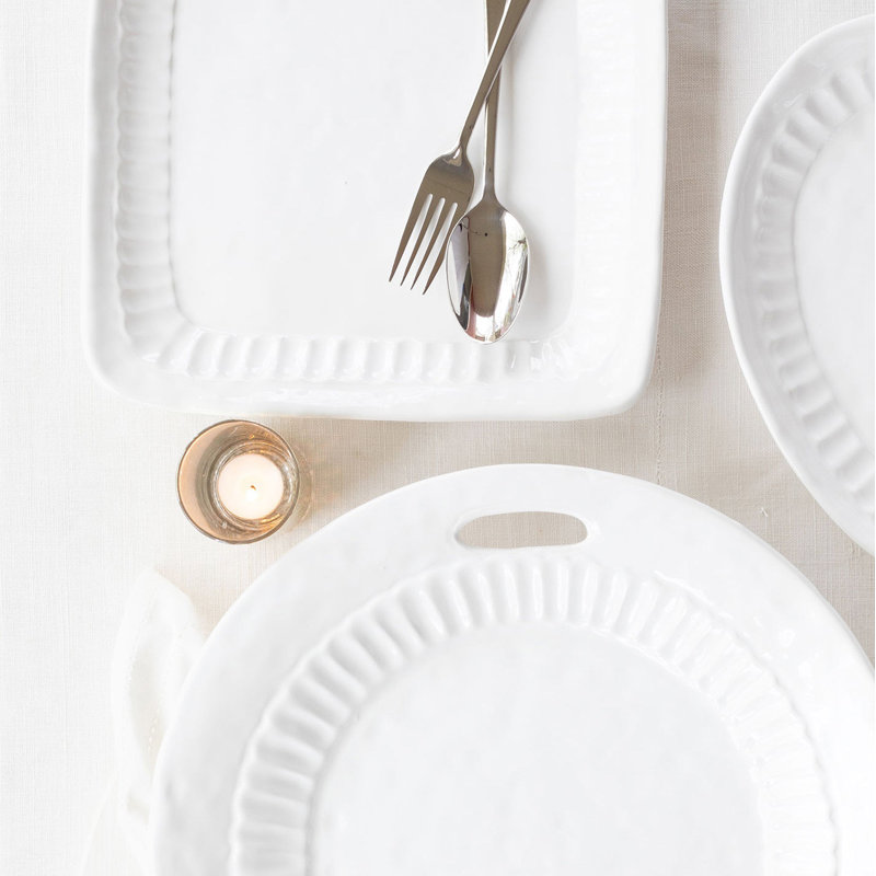 Pietra Serena Stoneware Tray