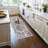 Wide Hallway Rug: Vintage Washable Soft for Living Room Bedroom Water Resistant Carpet with Non-Slip Backing for Entry Kitchen Dining Room Thin Bathroom Floor Mat(Brick)-1837069363-1813402913