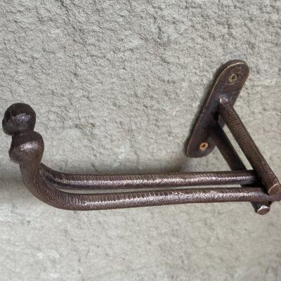 Aged Copper Toilet Paper Holder, Tissue Holder For Bathroom