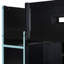 Wood Loft Bed With Desk,Wardrobe,Ample Storage Space,And RGB Light-110384678
