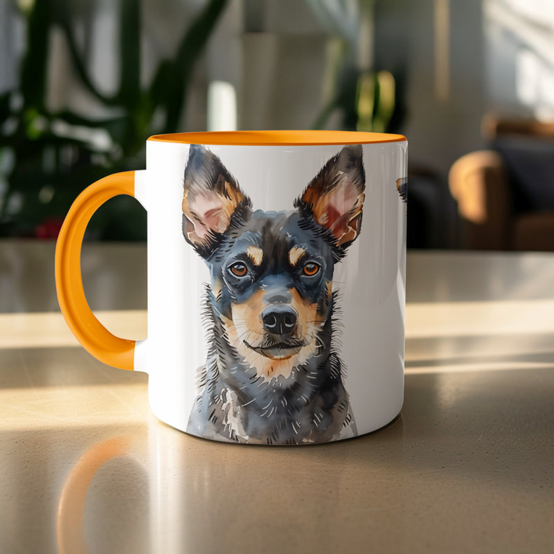 Mug, 2, Orange