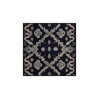 Tapis gris lavable à la machine