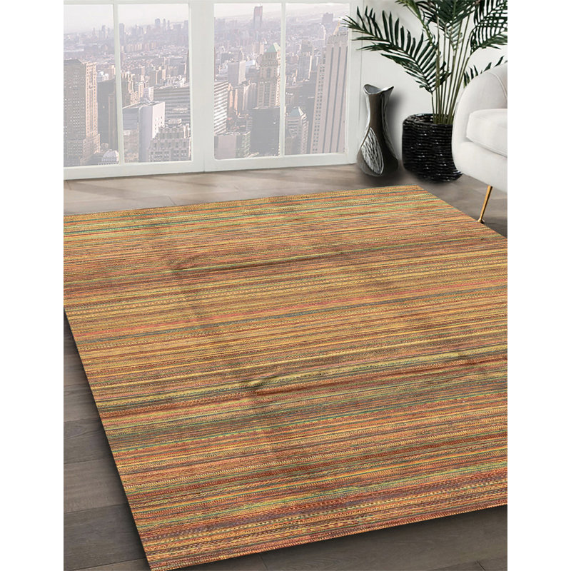 Abstract Indoor Rug, Round 8'