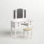 Coiffeuse avec miroir Torrance-1029732856