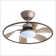 Light Pro In. LED Indoor Coffee Smart Ceiling Fan With Remote Control