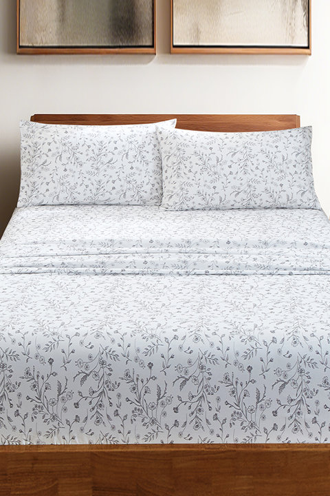 Printed Floral Cotton Sheet