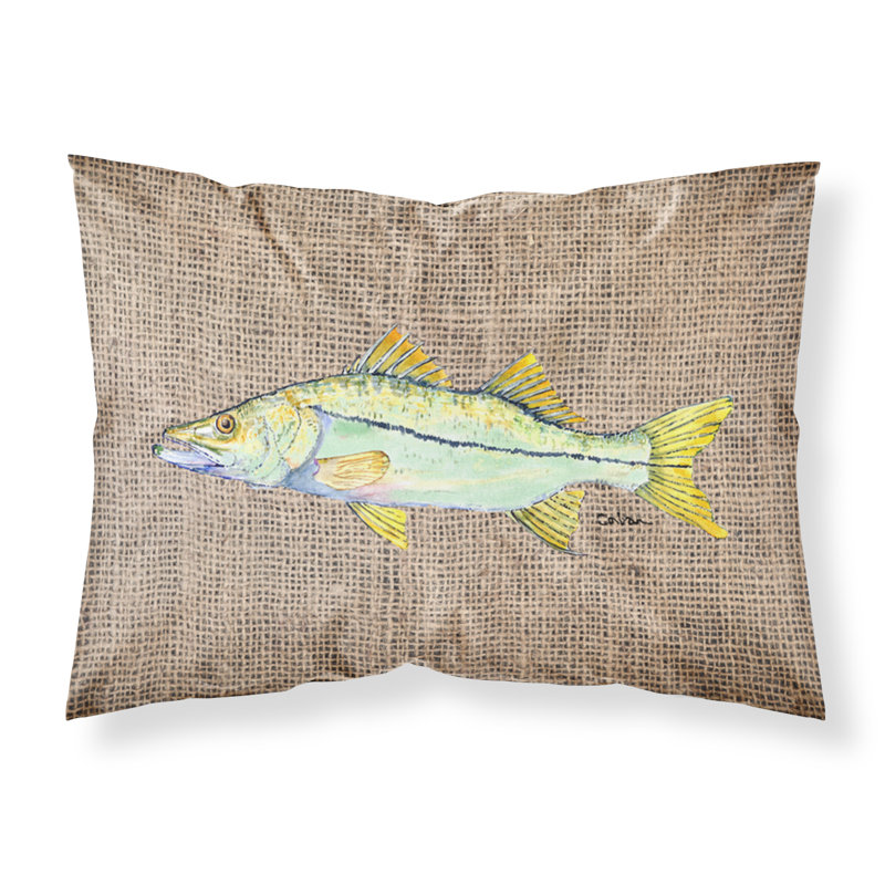  Taie d'oreiller poisson Snook