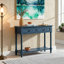 Console de style traditionnel avec deux tiroirs-61428450