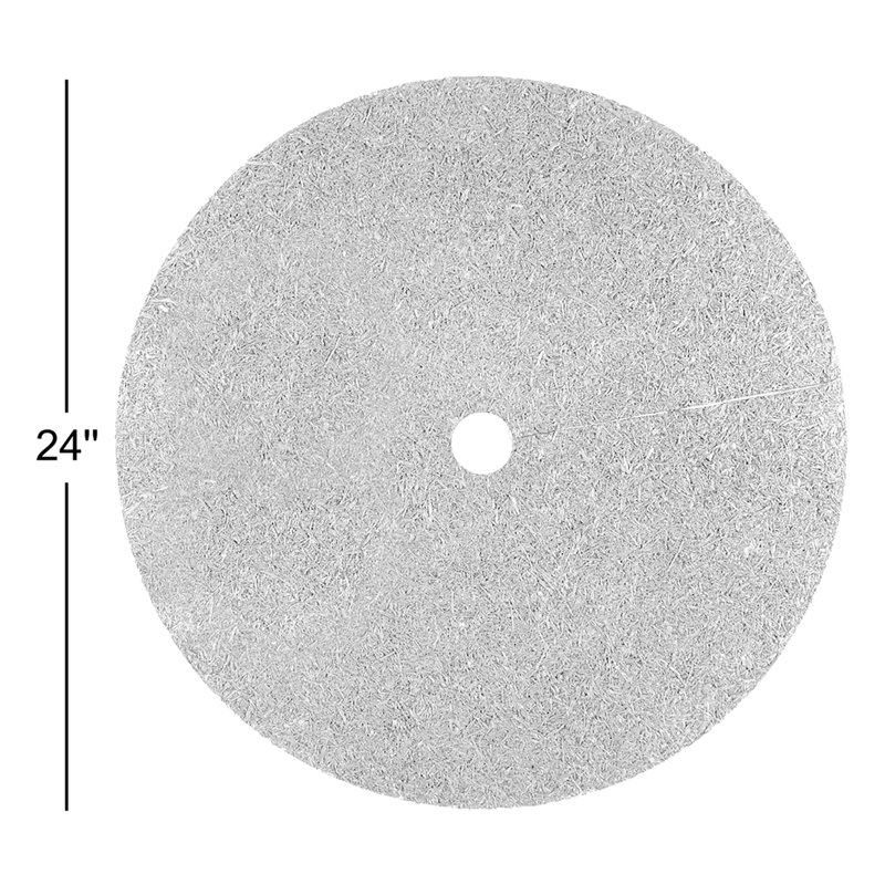 Anneau de paillage permanent, H 0,25 po x l 36 po x P 36 po
