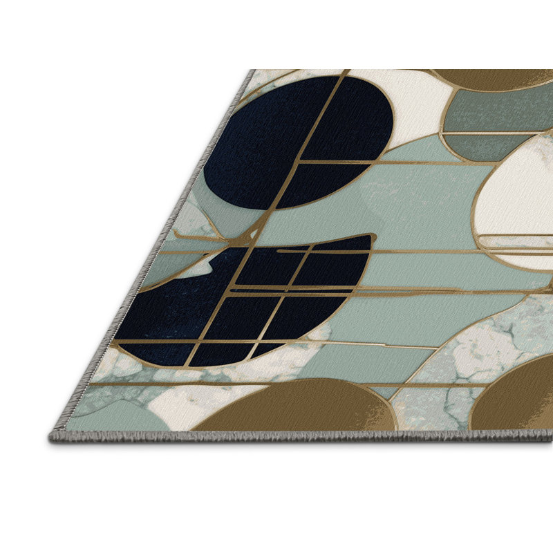 Starbeam Halo Rug, Rectangle 2' x 3'