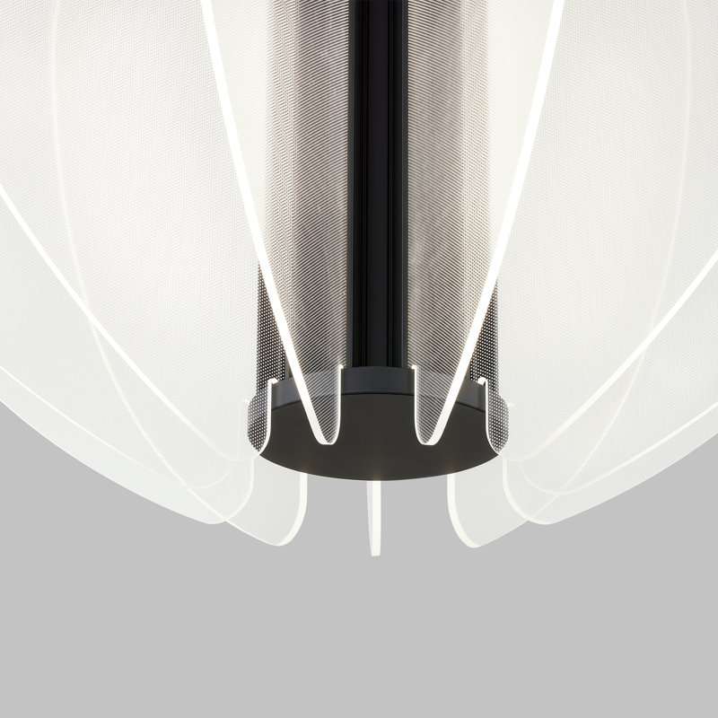 Nyra 28 Chandelier, Nightshade Black