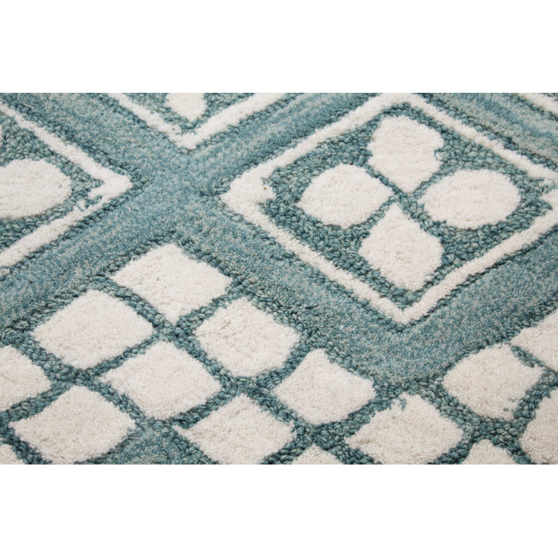 Hepworth Wool Geometric Indoor Rug, Rectangle 3'6" x 5'6"