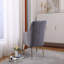 Fauteuil d'appoint en velours de style moderne Mid-Century Sherpa-988023472