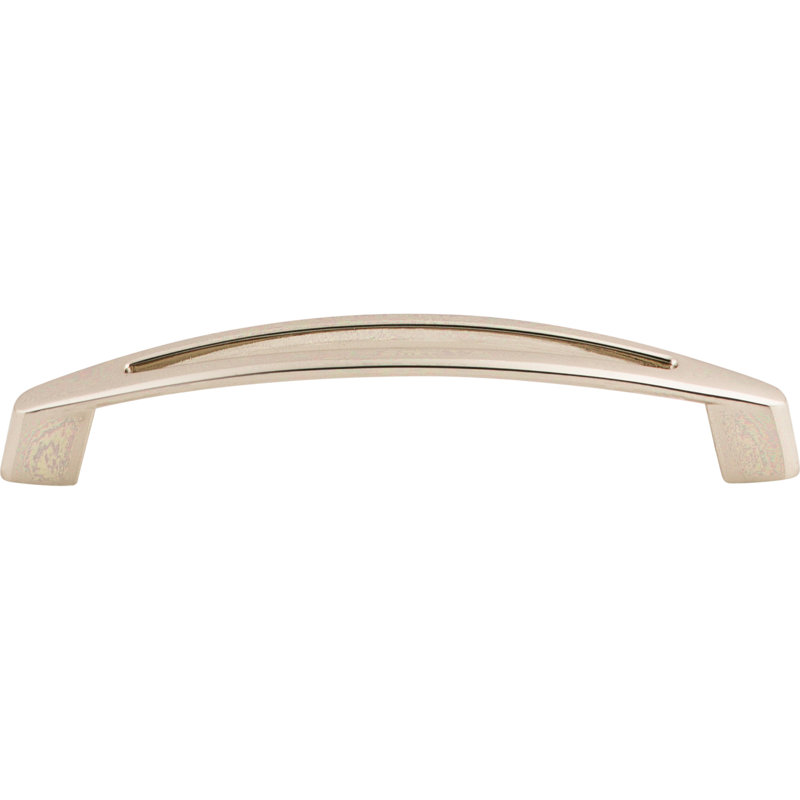 Verona Bar Pull, Polished Nickel, 5 1/16" Center to Center
