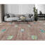 Tapis rose de haute qualité noué à la main