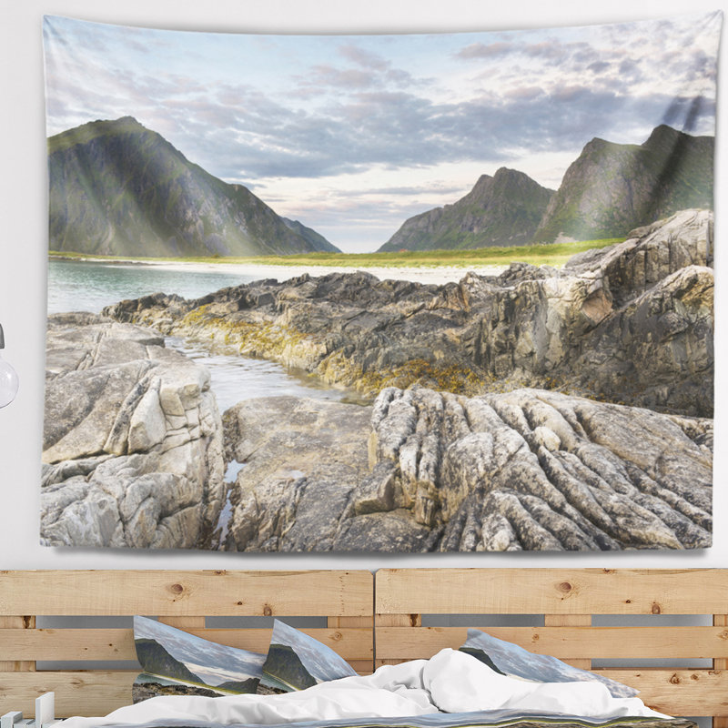 Polyester Tapestry, 78" H x 92" W