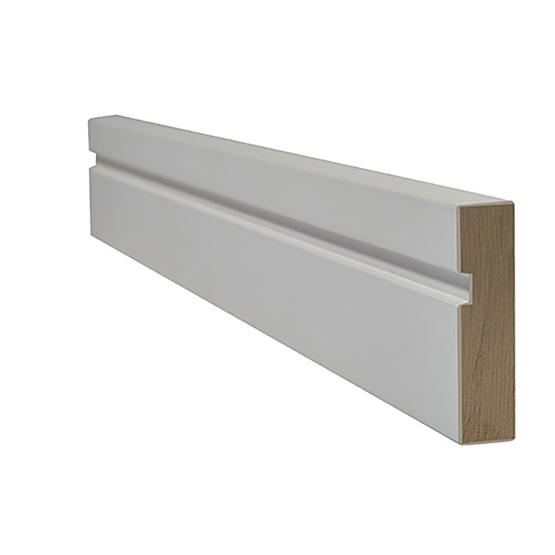 Single Groove Primed White Architrave