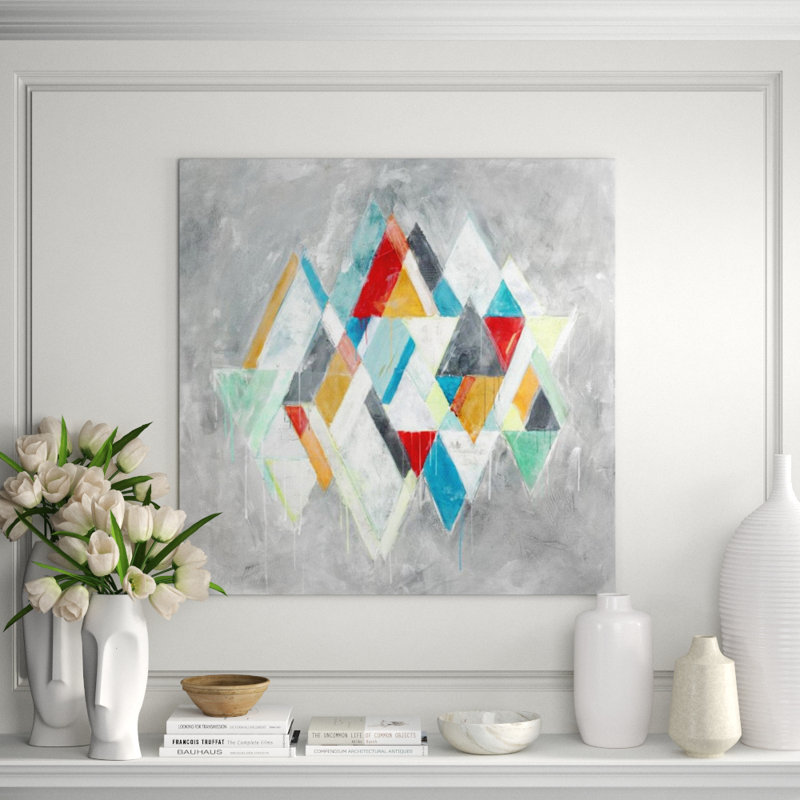 Ups And Downs I Print by Elena Carlie, Plexi, 40" H x 40" W x 1.5" D