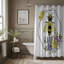 Rideau de douche standard 1 pièce Flower Power Kindness-378024762
