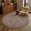 Tapis moderne en lapin uni doux et antidérapant lavable à la machine-129468119-129913497