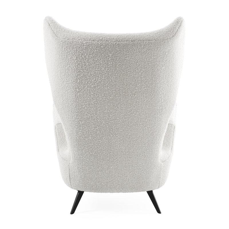 Milano Wing Chair, Olympus Oatmeal, Black
