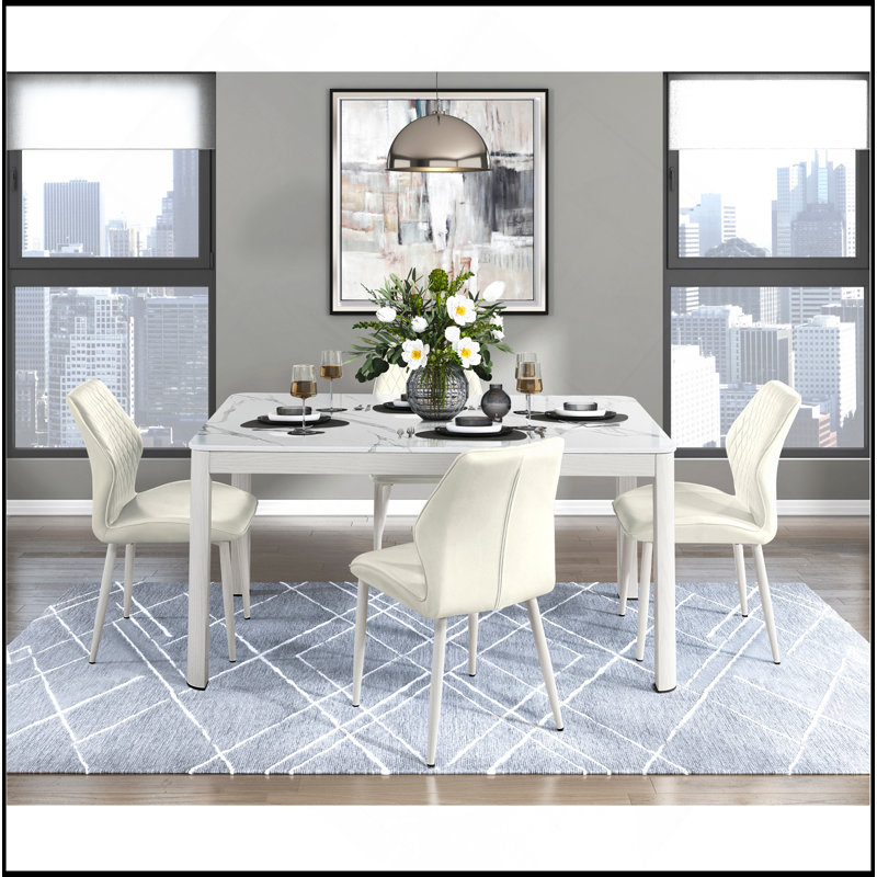 Ensemble de 2 chaises d'appoint Modern