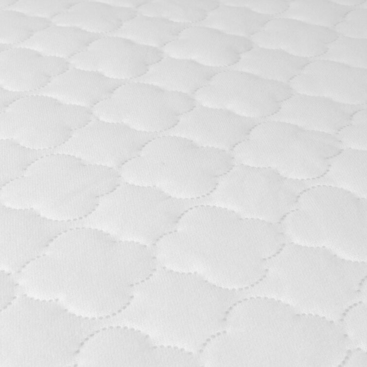 Sealy Waterproof Crib Mattress Pad, White - 2 pack