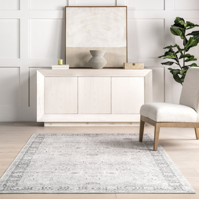 Tapis vintage lavable à la machine  Bayberry