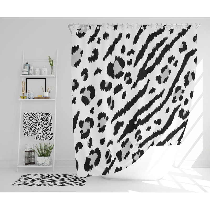 Nasrudeen Polyester Shower Curtain Set