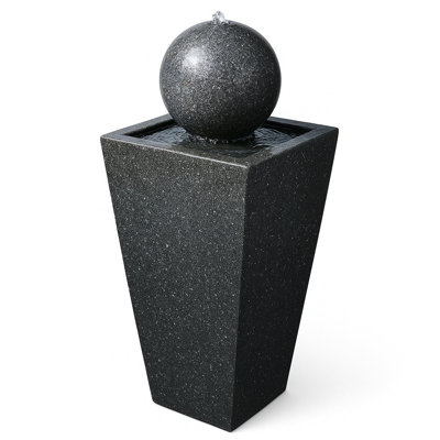 Outdoor Floor Fountain with Lights