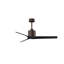 Mollywood - 42" Ceiling Fan - Textured Bronze Finish - Matte Black Blades-465038780-465838808-413141962