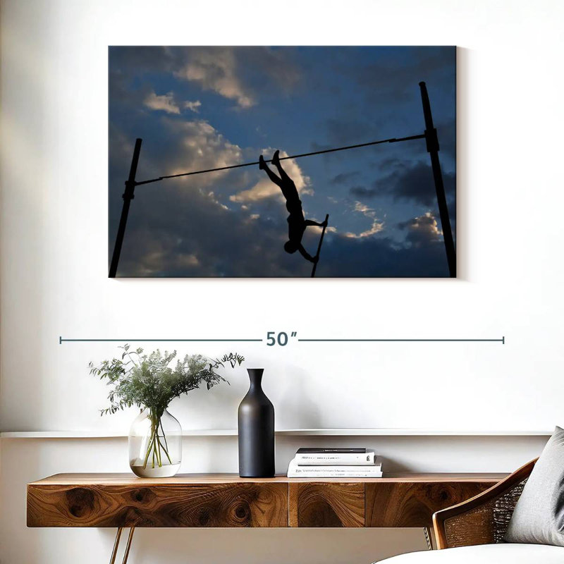 Sireci Pole Vault Sport, 26" H x 39" W