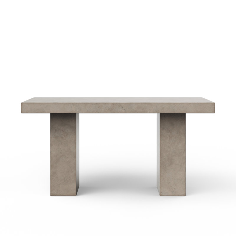 Mixx Elcor 82.75, Counter Table (36.25" Height), 70.75" L x 35.5" W, Dark Gray
