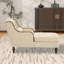 Chaise longue d'intérieur en chenille-496345003