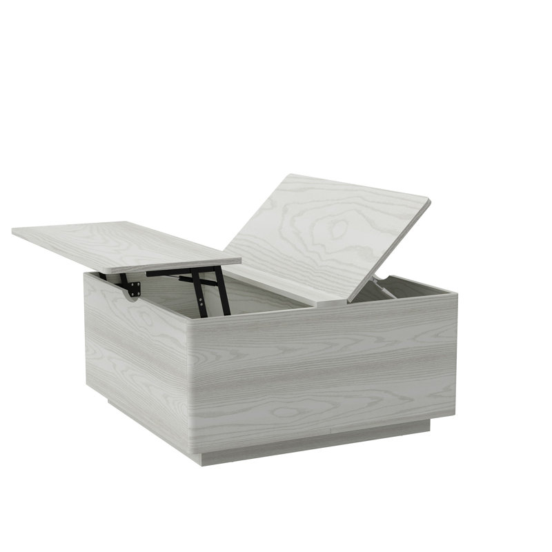 Modern Coffee Table With Dual Opening Mechanism - Stylish And Functional Design For Living Rooms