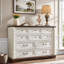 Commode à tiroirs rustique en bois